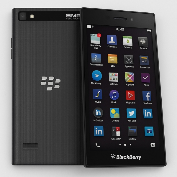 BlackBerry Leap schwarz entsperrt 16GB 2GB RAM 5″ 8MP BBOS10 Smartphone