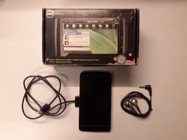 Dell Streak 5 M01M Mini Tablet mit transflektivem Display in Originalverpackung