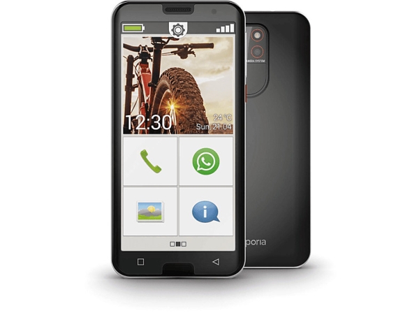 EMPORIA SMART.5 64 GB Schwarz Smartphone Handy