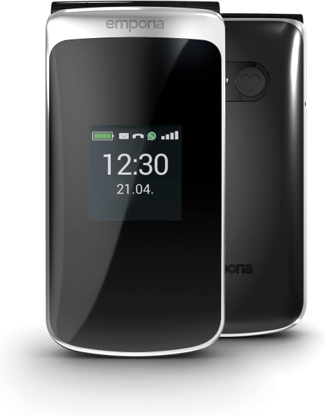 Emporia Smart 2 Smartphone 4GB RAM, 4GB Speicher, schwarz, Android