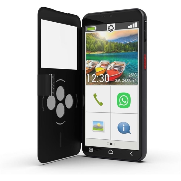 Emporia SMART 6 Lite Seniorenhandy Senioren Smartphone Android 13 schwarz