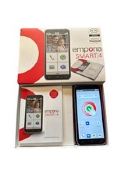 Emporia Smart 4 Senioren-Smartphone schwarz (B-Ware) / Sehr Gut