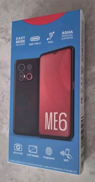 Emporia ME.6 128GB Schwarz 5G Android Smartphone 6,58″ 6GB RAM 50MP BRANDNEU