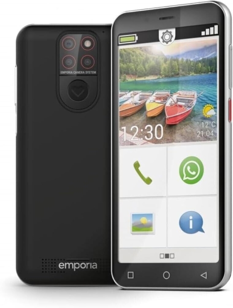 Emporia SMART 5 Senioren-Smartphone 32 GB 5.5 Zoll ,Triple Kamera ,