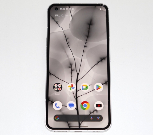 Nothing Phone 1 Modell A063 – 256GB – Weiß – Smartphone – Displayschaden