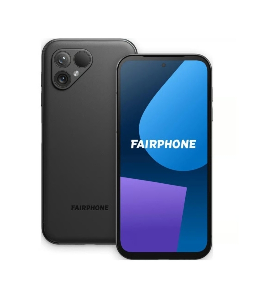 Fairphone 5 5G Dual-SIM 8GB/256GB matte black Android 14 Smartphone NEUWERTIG