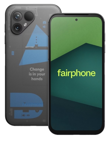 Fairphone 5 5G Dual-SIM 8GB/256GB transparent Android 14 Smartphone