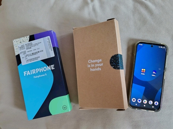 Fairphone 5 Android 15 Smartphone ohne Simlock 5G 256GB 8GB 6,46 Zoll. in OVP**