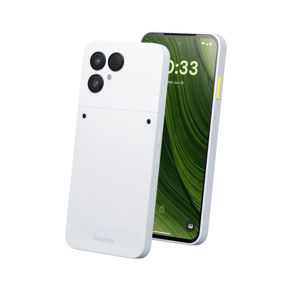 Fairphone 6 Dual-SIM 8GB/256GB weiß Android 15 Smartphone