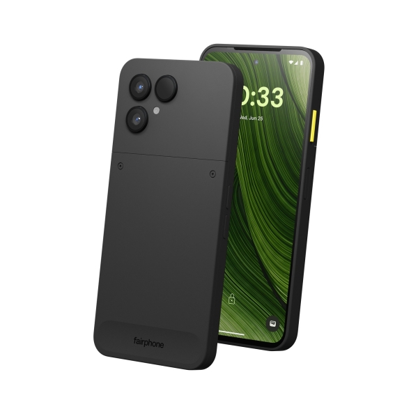 Fairphone 6 Dual-SIM 8GB/256GB schwarz Android 15 Smartphone