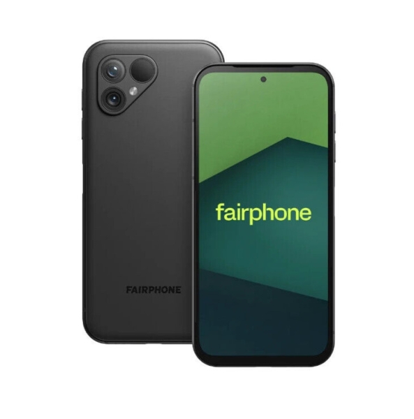 De-Googled Fairphone 5 | abnehmbarer Akku | Privacy Smartphone – versiegelt