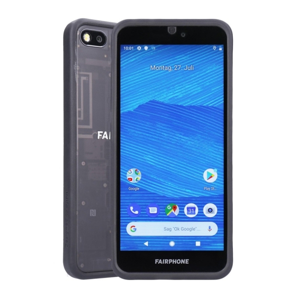 Fairphone 3 Dual-SIM 64GB Schwarz Android Smartphone sehr gut