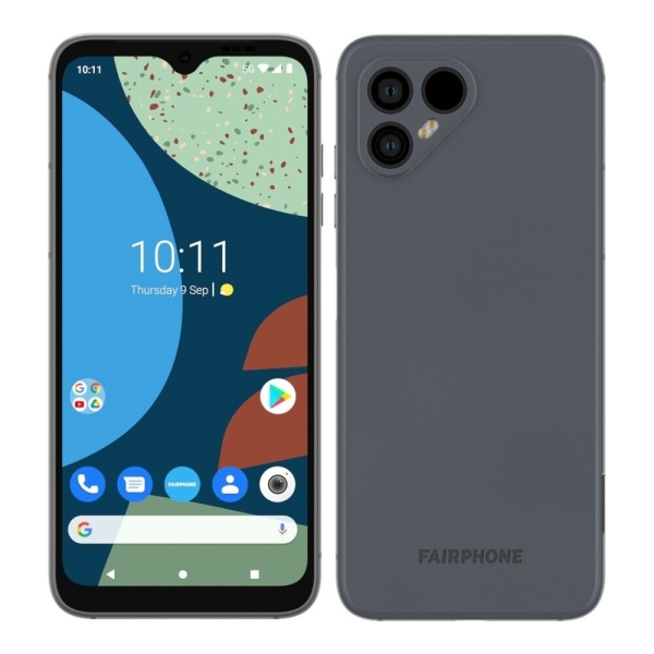 Fairphone 4 5G Android 6/128gb Smartphone entsperrt grau