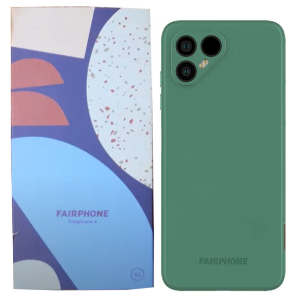 Fairphone 4 5G (grün) 256GB + 8GB RAM Android Smartphone – GSM entsperrt