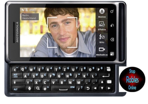Motorola Milestone2 8GB (Ohne Simlock) 4BAND 5MP GPS WLAN GPS Qwertz Neu