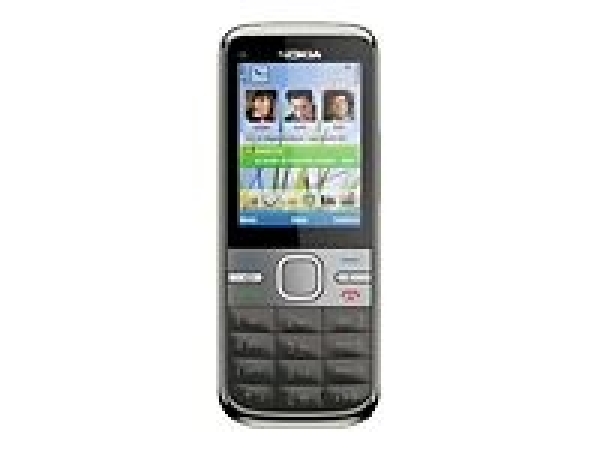Nokia  C5-00 – Warm Grey 5MP frei für alle Sim-Karten Bluetooth, 5 Megapixel Neu