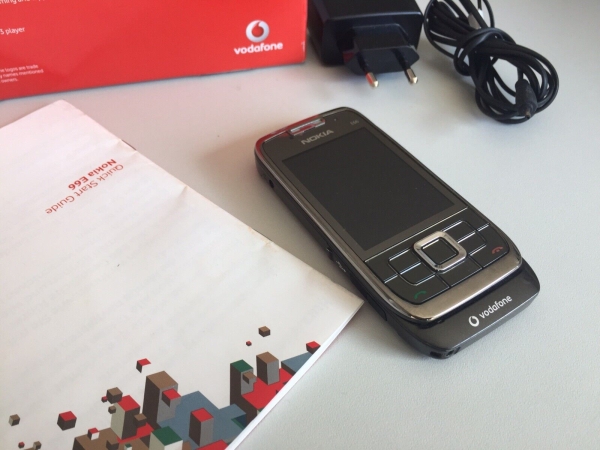 Nokia  E66 – Stahlgrau (Ohne Simlock) gut erhalten!! 100% Original !!