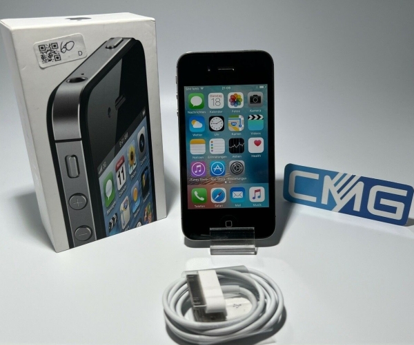 Apple iPhone 4s 16GB schwarz (Ohne Simlock) (CDMA + GSM) neuwertig iOS 9 #60