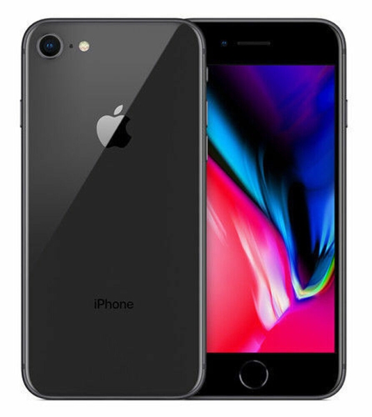 Apple iPhone 8 64GB Spacegrau/schwarz Smartphone Gewährleistung ohne Simlock