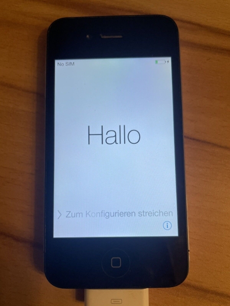 Apple iPhone 4 – 8GB – Schwarz (Ohne Simlock) A1332 (GSM)