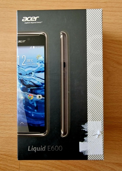 Acer  Liquid E600 – Schwarz (Ohne Simlock) Smartphone NEU