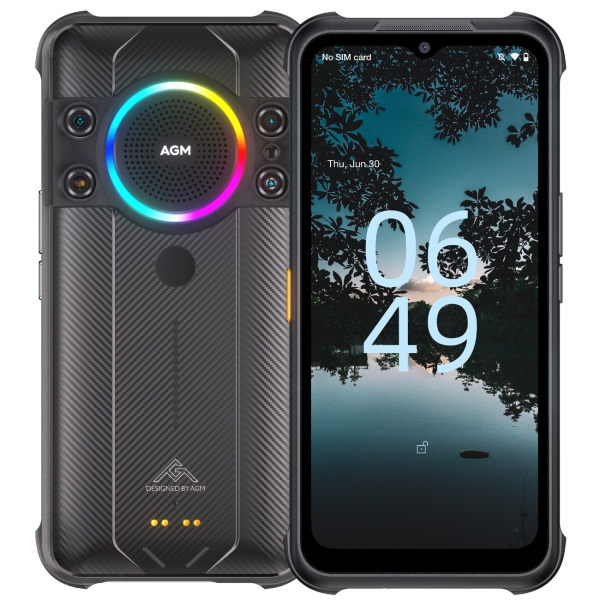 AGM H5 Pro 8GB+128GB Robuste Smartphone 7000mAh 109db Largest Speaker Handy 6.5′