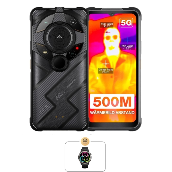 AGM G2 Guardian 5G Unlocked Rugged Smartphone Thermal Monocular 8/12GB + 256GB
