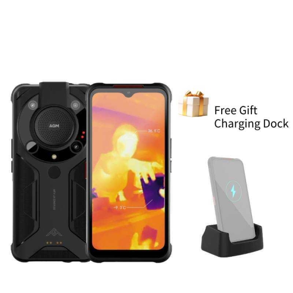 AGM G1 Pro 8GB+256GB 5G Outdoor Rugged Handy Smartphone Wärmebildkamera 25FPS