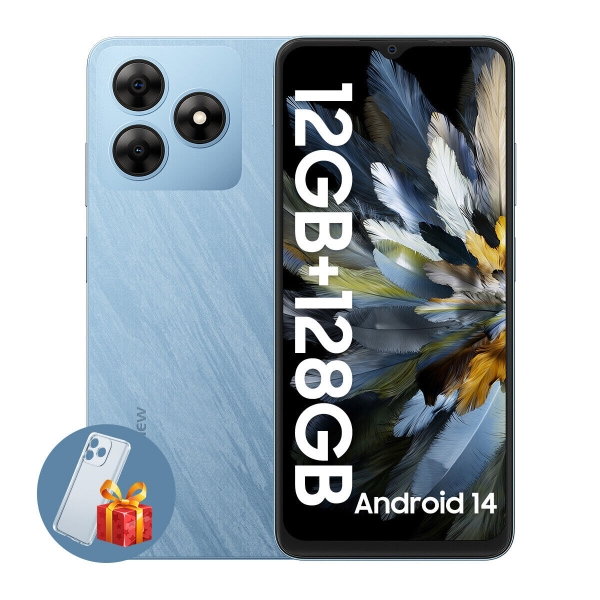 Blackview WAVE 8 4G Smartphone 12GB+128GB 6,56″ Android 14 Handy Ohne Vertrag