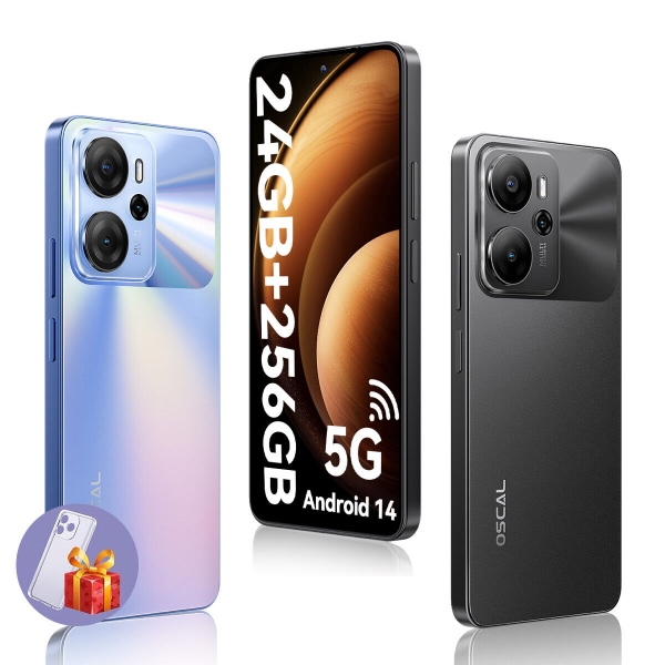 Blackview OSCAL TIGER 13 5G Handy 24GB+256GB 6,67″ Android 14 NFC AI Smartphone