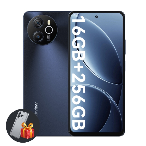 Blackview SHARK 8 Smartphone 16GB+256GB 120Hz 2.4K Android 13 NFC Handy 6,8 64MP
