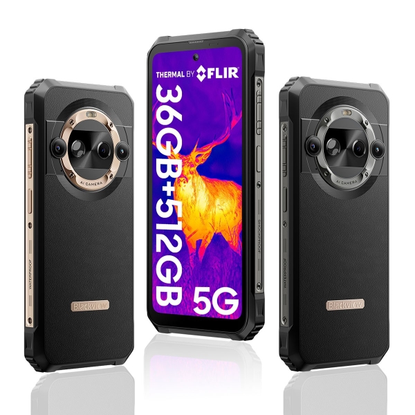 Wärmebildkamera Blackview BL9000 Pro 5G Android 14 Outdoor Smartphone 36GB+512GB