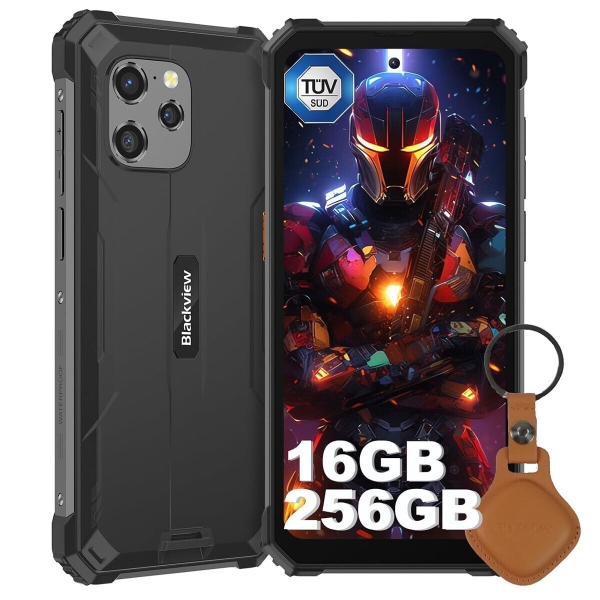 Blackview BV8900 Pro Android 13 Outdoor Smartphone mit UWB 16GB+256GB 10000mAh