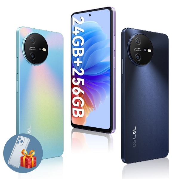 Blackview OSCAL TIGER 12 4G Smartphone Android 13 24GB+256GB 6,78″ 5000mAh 64MP