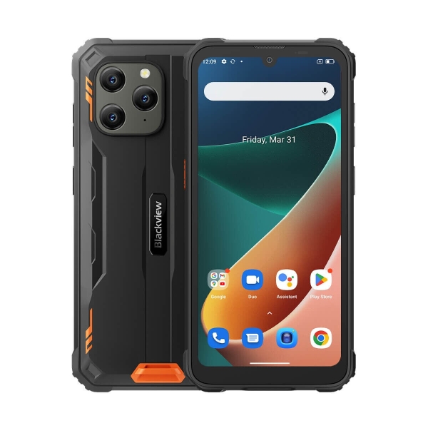 Blackview BV5300 pro Orange Rugged Smartphone, Outdoorhandy 64 GB, 7GB RAM, 13MP