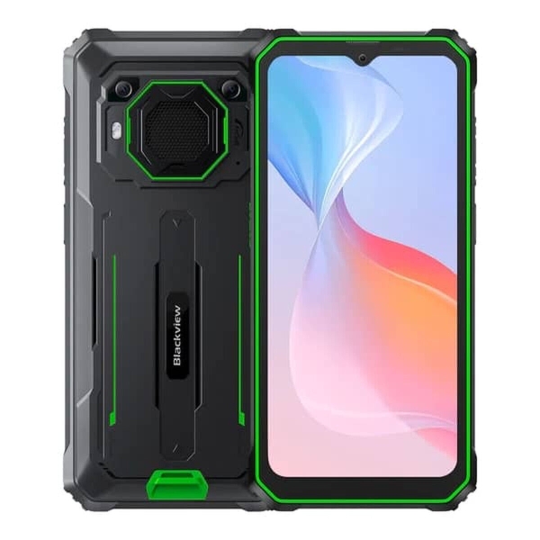 Blackview BV6200Pro Green Rugged Smartphone, Outdoorhandy mit 8 GB RAM, 128 GB