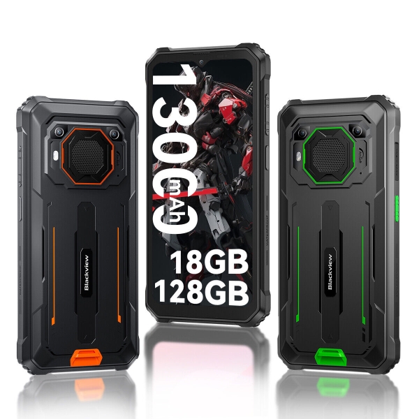 Blackview BV6200 Pro 4G Outdoor Smartphone 18GB+128GB 13000mAh Android 14 6,56″