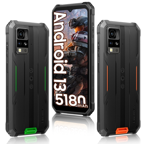 Blackview BV4800 Outdoor Smartphone 4GB+32GB/6GB+64GB 5180mAh Andriod 13 Handy
