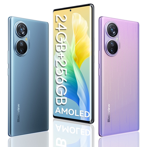 Blackview A200 Pro 4G Smartphone 24GB+256GB 6,67″ 2.4K 120Hz Android 13 108MP