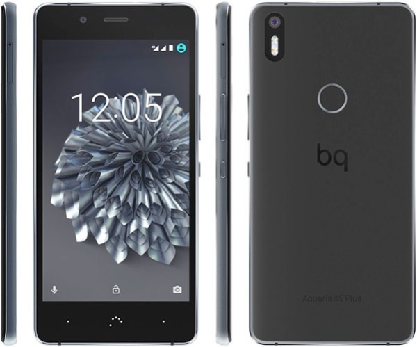 BQ Aquaris X5 Plus – 32GB – Anthracite Grey (Ohne Simlock) (Dual SIM) Black