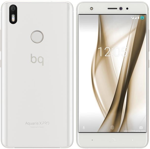 BQ Aquaris X Pro – 64GB – Weiß (Ohne Simlock) (Dual-SIM) White Glaze