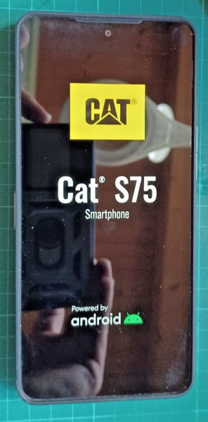 Caterpillar S75 Dual SIM 128 GB schwarz Handy Mobile Smartphone Android