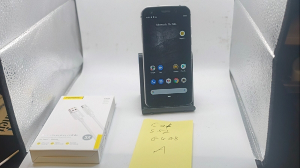 Caterpillar Cat S52 64GB CS52 LTE 4G Schwarz Black Android Smartphone Sehr Gut