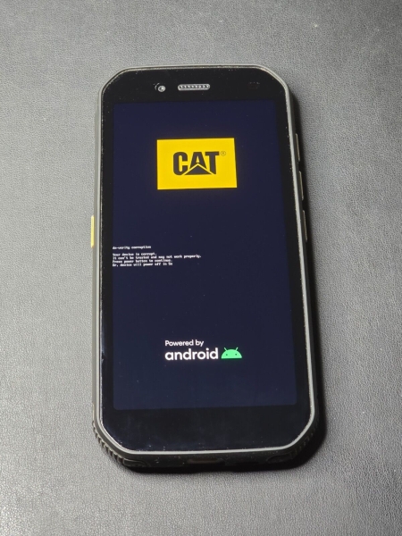 CAT S42 Robustes Outdoor Smartphone 32GB, 3GB RAM, Smartphone bleibt hängen