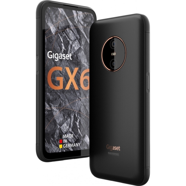 Gigaset GX6 Pro -128 GB/8 GB – Smartphone – Bluetooth – grau/schwarz