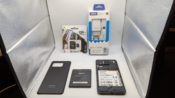 Gigaset GS6pro Smartphone – Made in Germany – Dual Sim 256GB+256GB/8GB Ram 120HZ