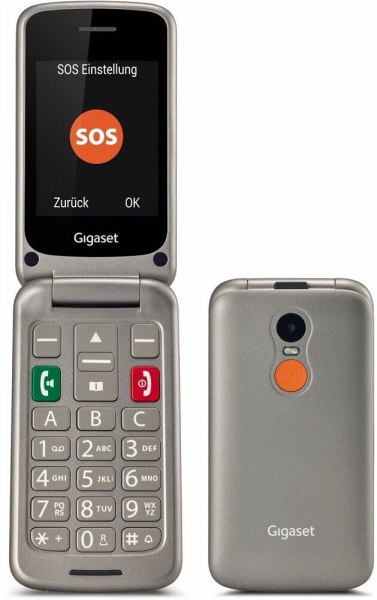 Gigaset Dual-/Multi-Band-Handy (G GL590 Grau