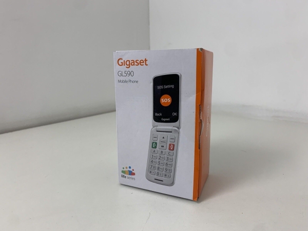 Gigaset Smartphone 2G GSM Klapp-Handy mit SOS Notruffunktion 7,11 cm 2,8″ GL590