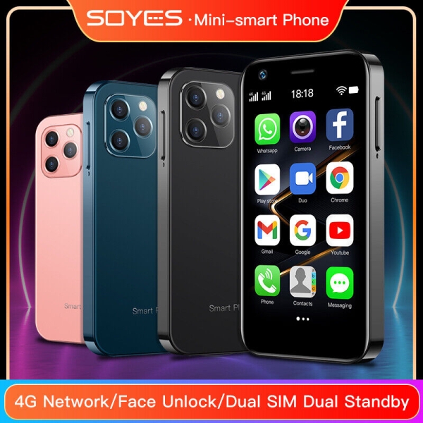 3,0″ Mini Smartphone SOYES XS12 Google Play Ultra Dünn Android 9. Phone Dual Sim