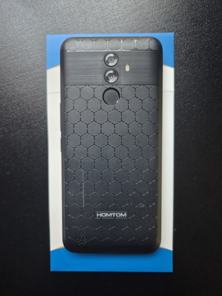 Homtom S99 Smartphone 64 GB 5.5 Zoll 4GB RAM Dualkamera Schwarz